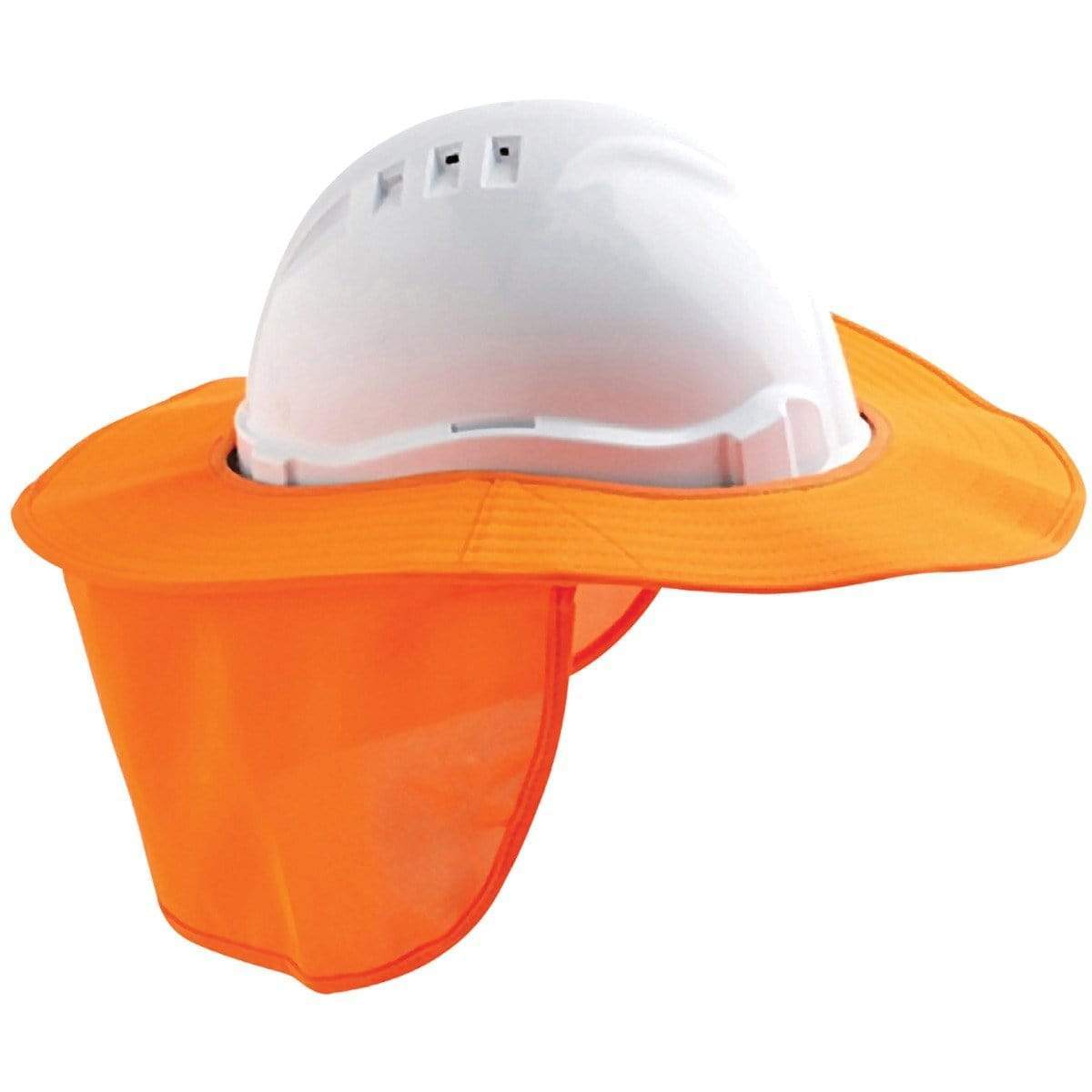 DNC Workwear PPE Navy / One Size DNC WORKWEAR Detachable Hard Hat Brim with Flap PHHB